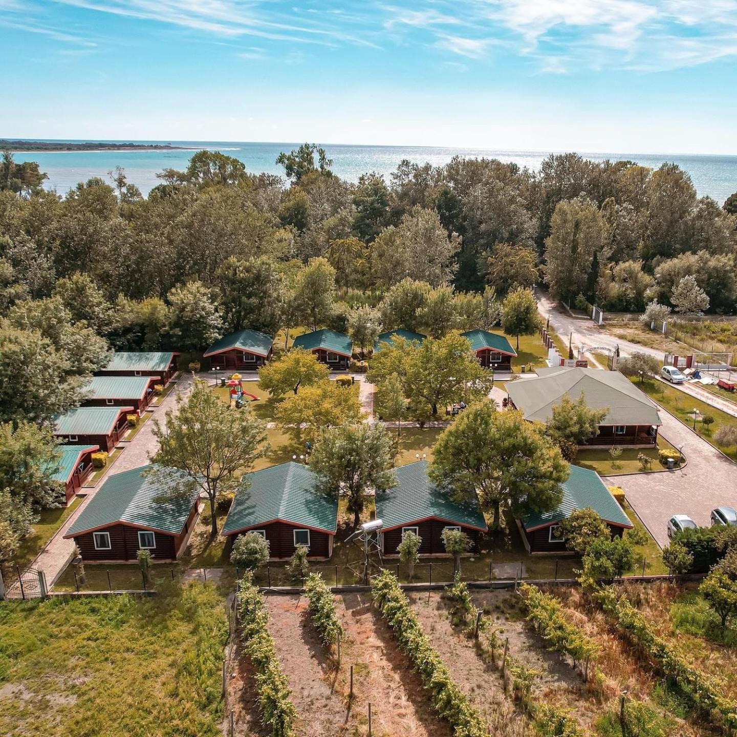 Kompleksi Turistik Leonardo Shëngjin Exteriér fotografie